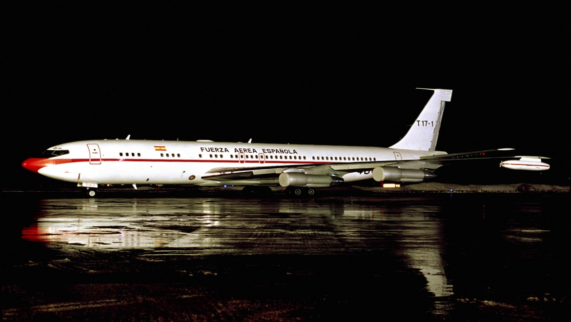 Spanish AirforceBoeing 707Helsinki 1999By Lassi Tolvanen